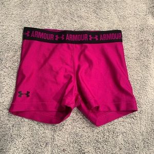 Under Armour spandex running shorts